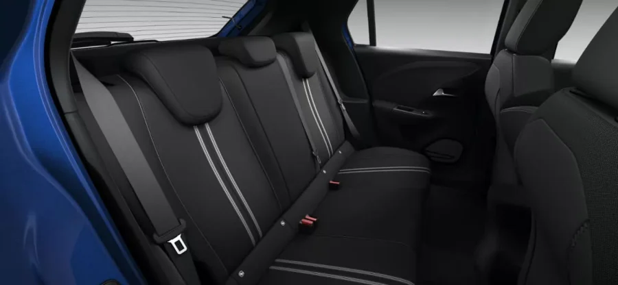 Renting Opel Corsa1.2T XHL 74kW GS Karbon Black, Grafik Grey Sin Entrada