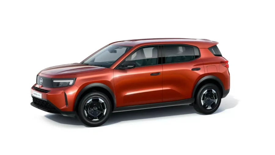 Renting Opel Frontera1.2T XHT Hybrid eDCT6 81kW Edition Kanyon Orange Sin Entrada