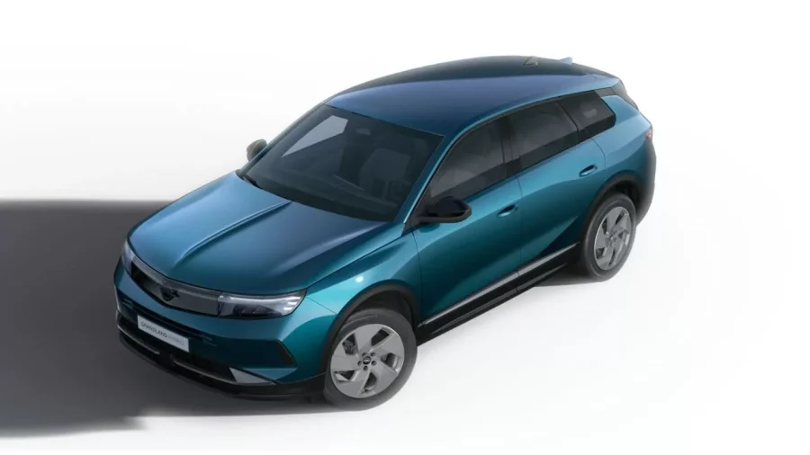 Renting Opel Grandland1.2 XHT Hybrid eDCT6 S/S Edition Azul Sin Entrada