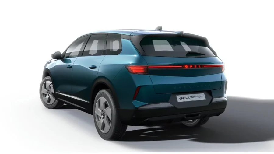 Renting Opel Grandland1.2 XHT Hybrid eDCT6 S/S Edition Azul Sin Entrada