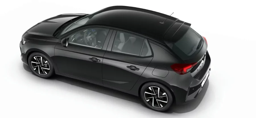 Renting Opel Corsa1.2T XHL 74kW GS Karbon Black, Grafik Grey Sin Entrada