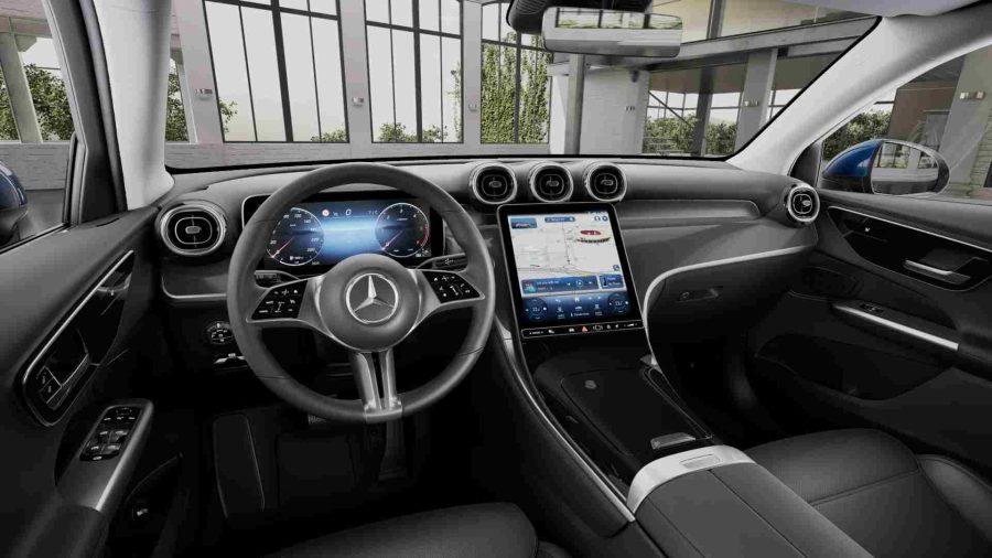 Renting Mercedes Benz GLC COUPE300e 4MATIC Gris Grafito Sin Entrada