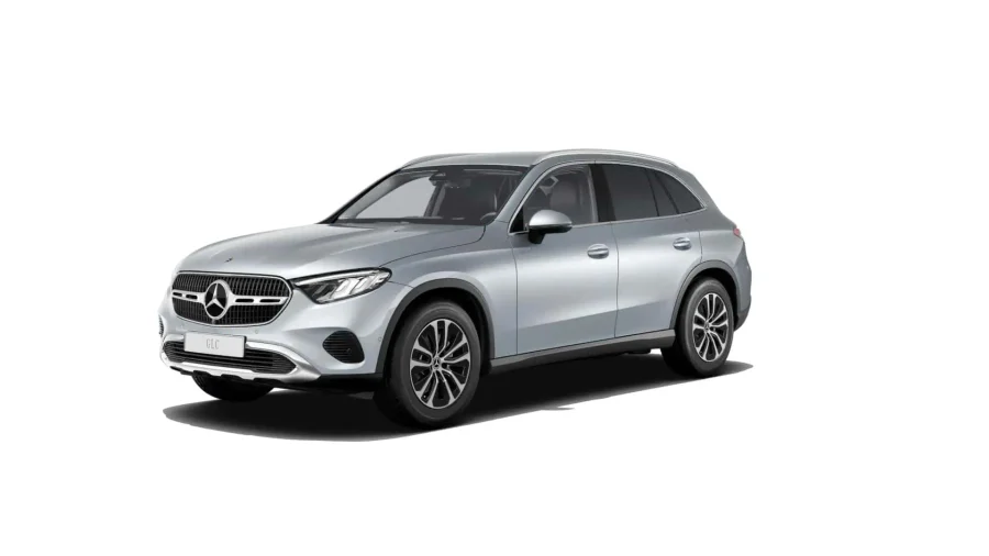 Renting Mercedes Benz GLC300e 4MATIC Plata High Tec Sin Entrada