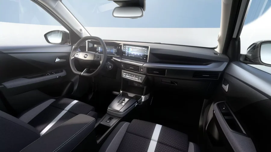 Renting Opel Frontera1.2T XHT Hybrid eDCT 81kW GS Arktis White Sin Entrada