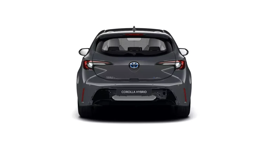 Renting Toyota CorollaHybrid 140 e-CVT 5P Active Gris Trueno Sin Entrada