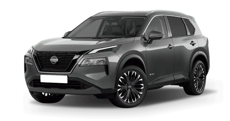 Renting Nissan X-TrailVC Turbo 4×2 7 Plazas auto N-Connecta Skyline Grey Sin Entrada