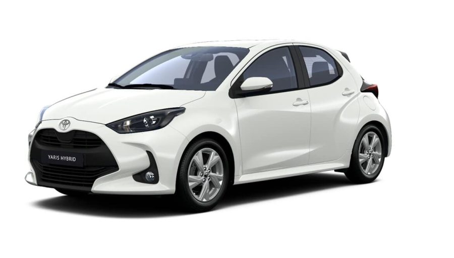 Renting Toyota Yaris120H Active Blanco Classic Sin Entrada