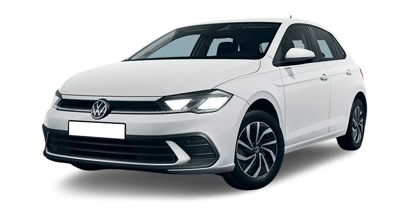Renting Volkswagen Polo1.0 TSI 70kW MATCH Blanco Sin Entrada