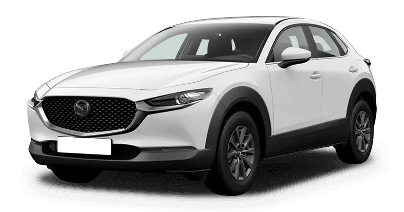 Renting Mazda CX-302.5 G MHEV Prime-Line Blanco Sin Entrada