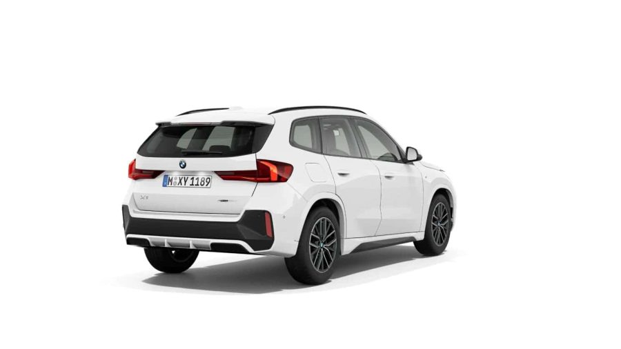 Renting BMW X1sDrive20d M Sport Alpine White Sin Entrada