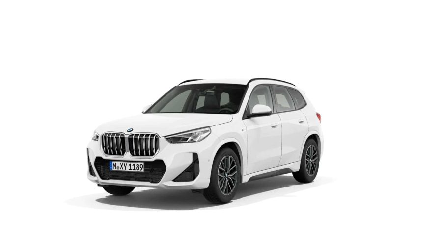 Renting BMW X1sDrive20d M Sport Alpine White Sin Entrada