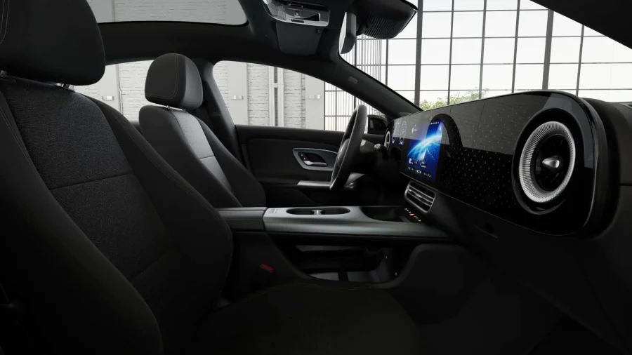 Renting Mercedes Benz CLA200 EQ Negro Cosmos Sin Entrada