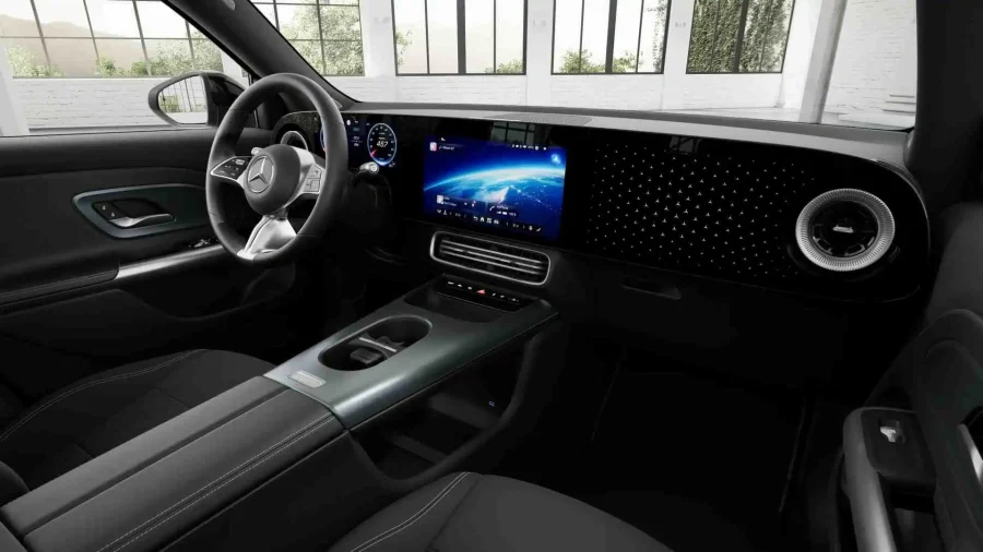 Renting Mercedes Benz GLB250+ EQ Negro Cosmo Sin Entrada
