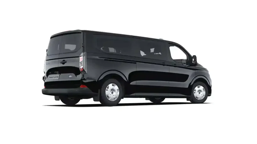 Renting Ford TransitCustom Kombi 2.0 EcoBlue Auto. 320 L2 Trend Negro Sin Entrada