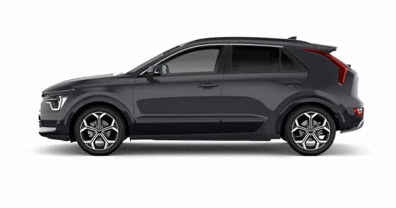Renting Kia Niro1.6 GDi HEV 102kW Drive Gris, Blanco Sin Entrada