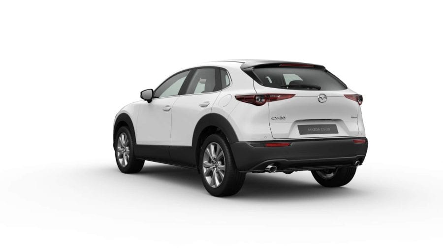 Renting Mazda CX-302.5 e-SKYACT G MHEV Centre-Line Arctic White Sin Entrada