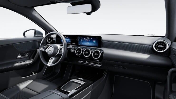 Renting Mercedes Benz Clase A180d Gris Montaña Metalizado Sin Entrada