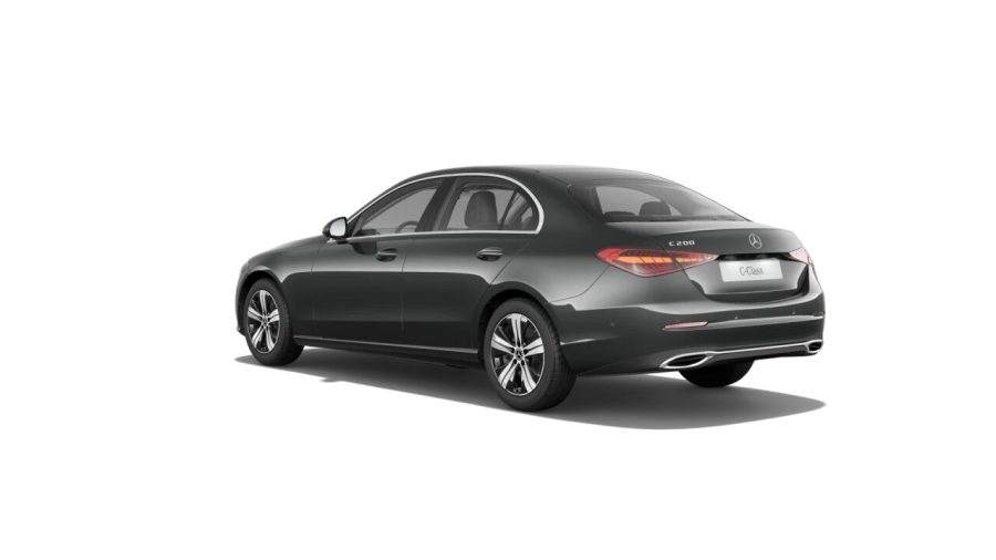 Renting Mercedes Benz Clase C200 Gris Grafito Sin Entrada