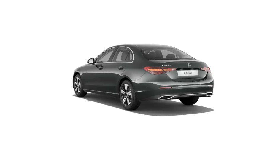 Renting Mercedes Benz Clase C220d Gris Grafito Sin Entrada