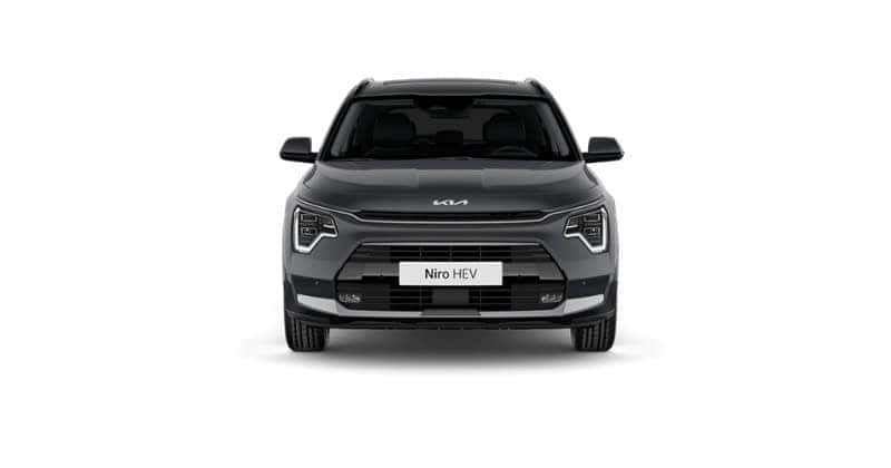 Renting Kia Niro1.6 GDi HEV 102kW Drive Gris, Blanco Sin Entrada