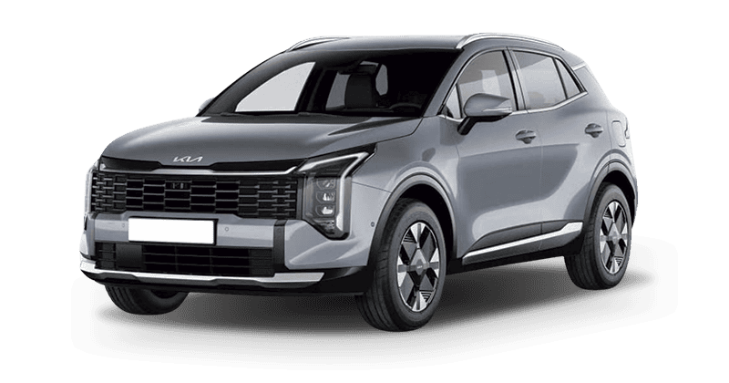 Renting Kia Sportage1.6 T-GDi HEV Drive 4×2 Lunar Silver Sin Entrada