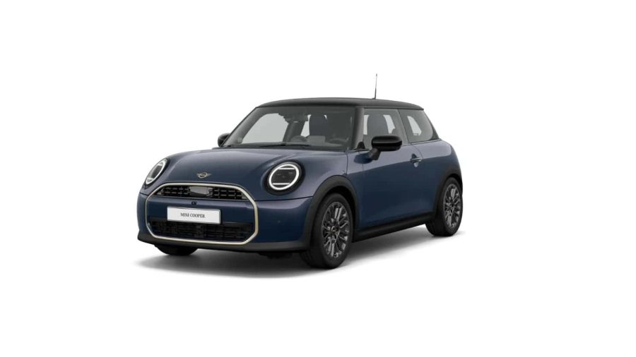 Renting Mini CooperC Favoured Indigo Sunset Blue, Legend Gray Sin Entrada