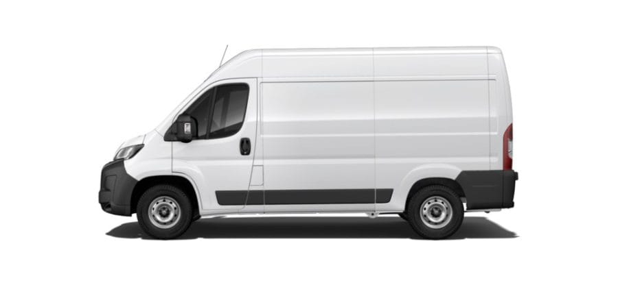 Renting Peugeot Boxer3.5 L2 H2 BHDI Blanco Hielo Sin Entrada