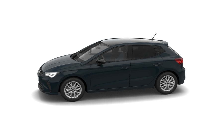 Renting Seat Ibiza1.0 TSI 85kW Style+ Azul Fiord, Blanco Sin Entrada
