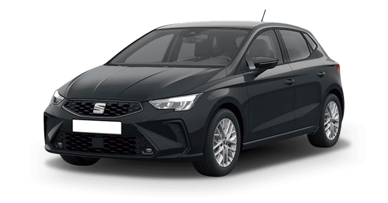 Renting Seat Ibiza1.0 TSI 85kW Style+ Azul Fiord, Blanco Sin Entrada