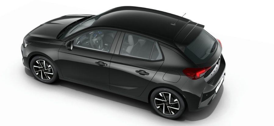 Renting Opel Corsa1.2T XHL 74kW GS Karbon Black Sin Entrada