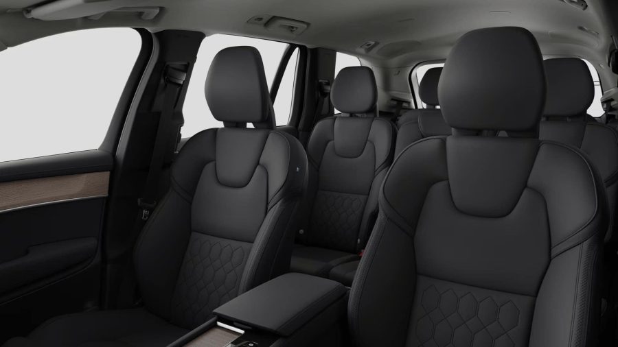 Renting Volvo XC902.0 B5 G AWD Plus Dark Auto Platinum Grey Sin Entrada