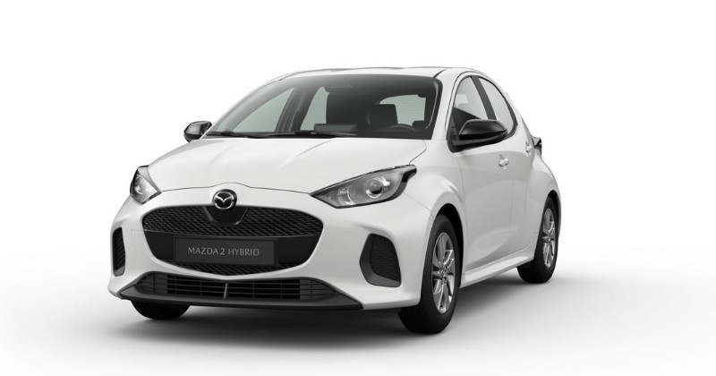 Renting Mazda 21.5 CVT Centre-Line Lunar White Sin Entrada