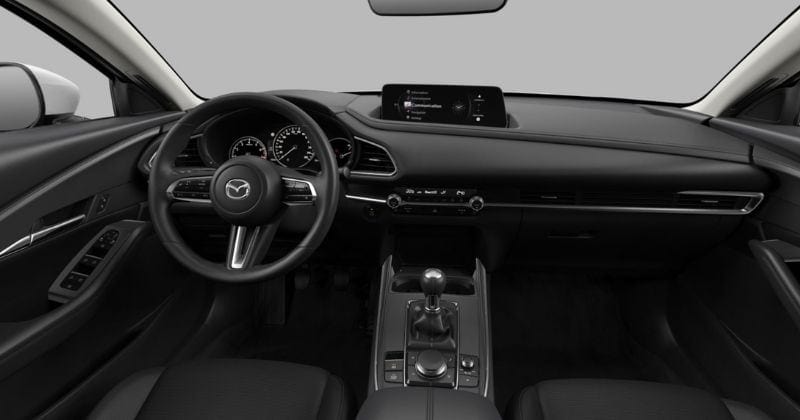 Renting Mazda CX-302.5 e-SKYACT G MHEV Centre-Line Arctic White Sin Entrada