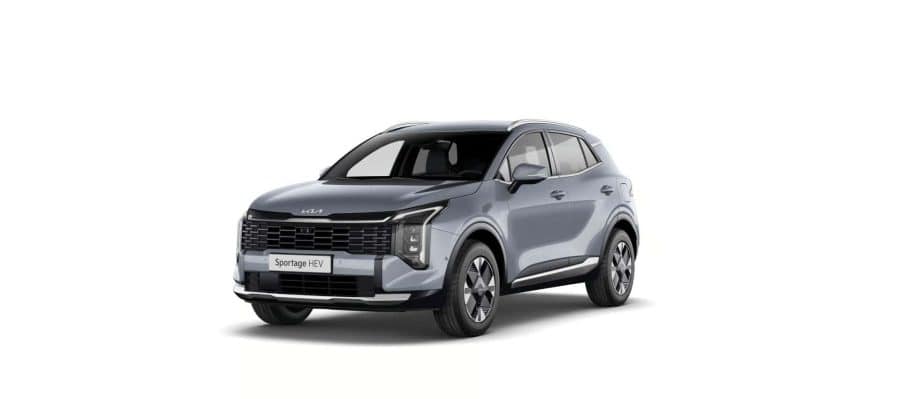Renting Kia Sportage1.6 T-GDi HEV Drive 4×2 Lunar Silver Sin Entrada