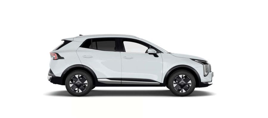 Renting Kia Sportage1.6 T-GDi HEV 176kW Drive 4×2 Cassa White, Lunar Silver Sin Entrada