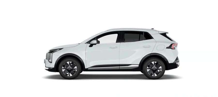 Renting Kia Sportage1.6 T-GDi HEV 176kW Drive 4×2 Cassa White, Lunar Silver Sin Entrada