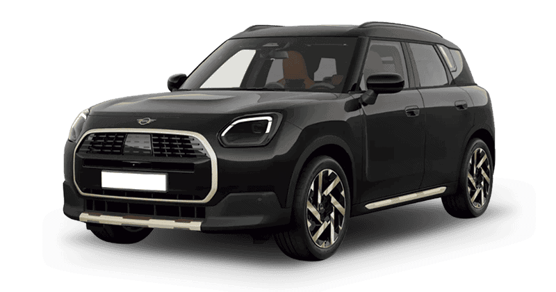 Renting Mini CountrymanD Favoured Midnight Black II Metalizado Sin Entrada