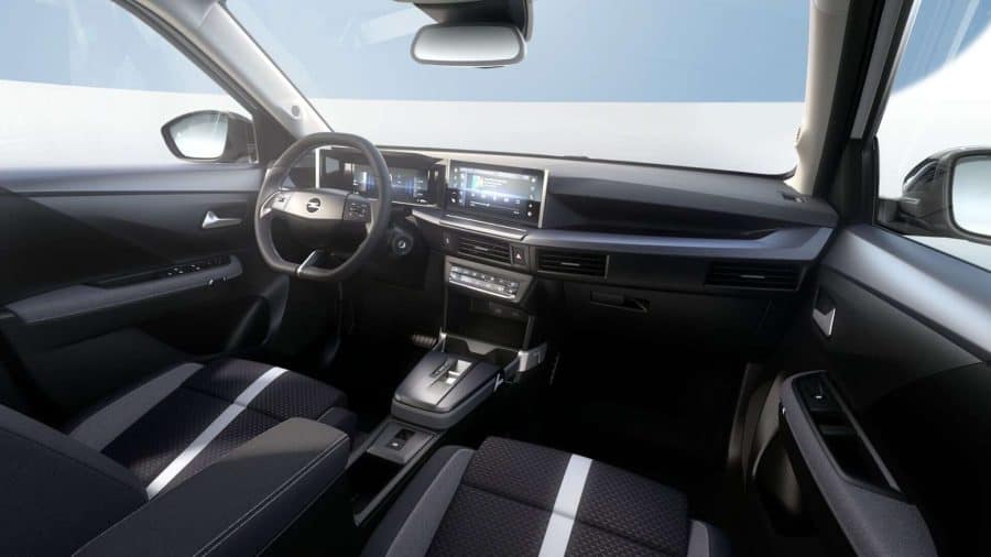 Renting Opel Frontera1.2T XHT Hybrid eDCT 107kW GS Arktis White Sin Entrada