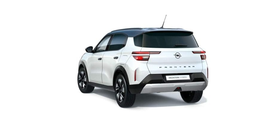Renting Opel Frontera1.2T XHT Hybrid eDCT 107kW GS Arktis White Sin Entrada