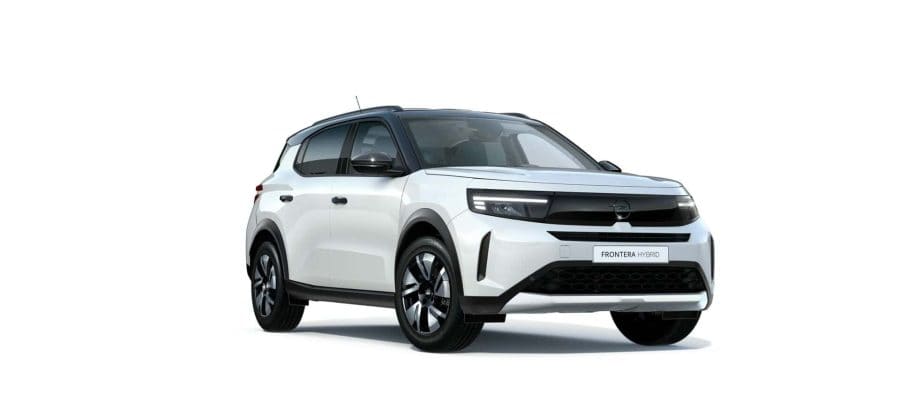 Renting Opel Frontera1.2T XHT Hybrid eDCT 107kW GS Arktis White Sin Entrada