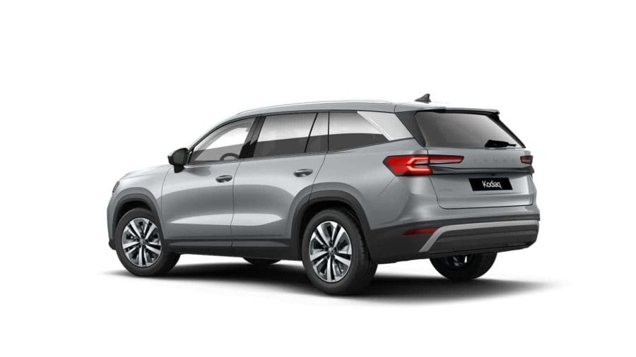Renting Skoda Kodiaq2.0 TDI DSG Selection Plata Brillante, Gris Graphite, Blanco Luna Sin Entrada