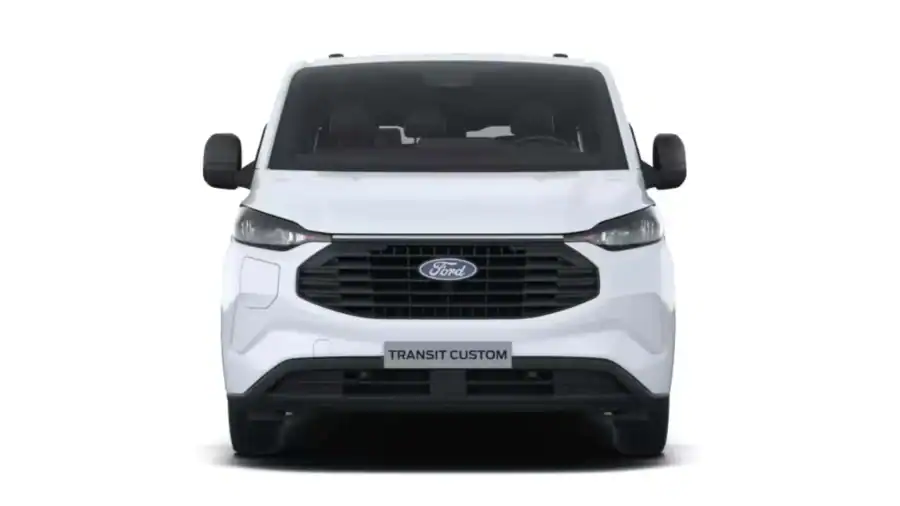 Renting Ford TransitCustom Kombi 2.5 Duratec PHEV 340 L2 Auto. Trend Blanco Sin Entrada