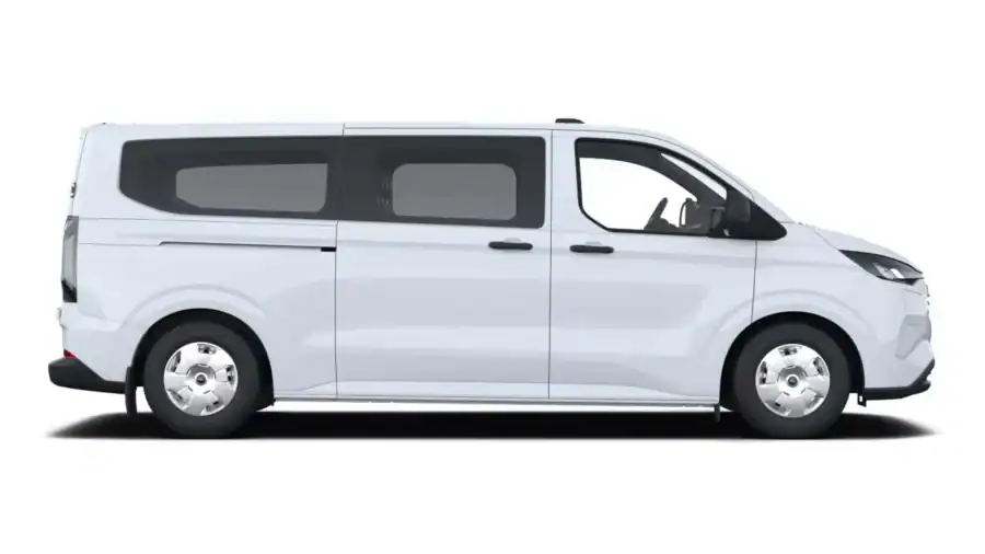 Renting Ford TransitCustom Kombi 2.5 Duratec PHEV 340 L2 Auto. Trend Blanco Sin Entrada
