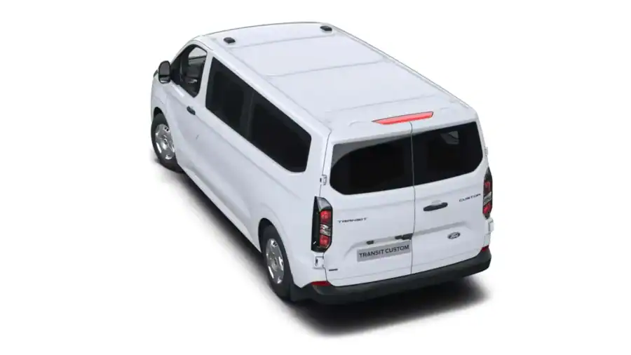 Renting Ford TransitCustom Kombi 2.5 Duratec PHEV 340 L2 Auto. Trend Blanco Sin Entrada