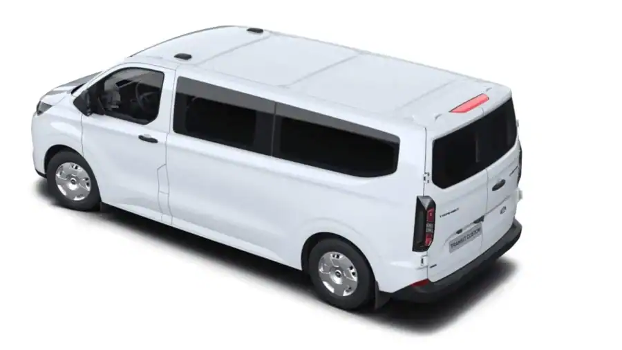 Renting Ford TransitCustom Kombi 2.5 Duratec PHEV 340 L2 Auto. Trend Blanco Sin Entrada