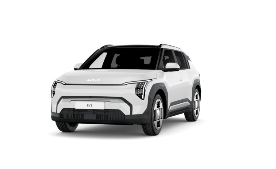 Renting Kia EV3Earth (Standard Range) Clear White, Terra Cotta, Aurora Black Pearl, Snow White Pearl, Aventurine Green Sin Entrada