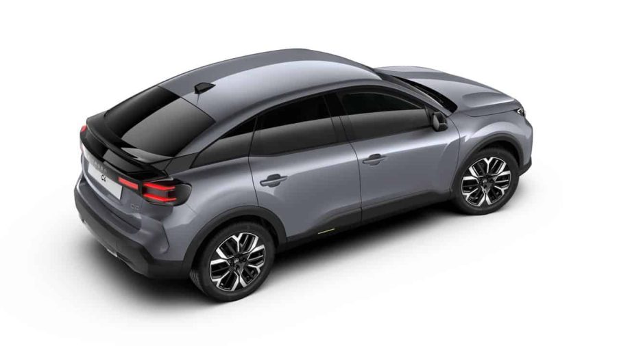 Renting Citroën C4Hybrid e-DSC6 MAX Gris Mercury Sin Entrada
