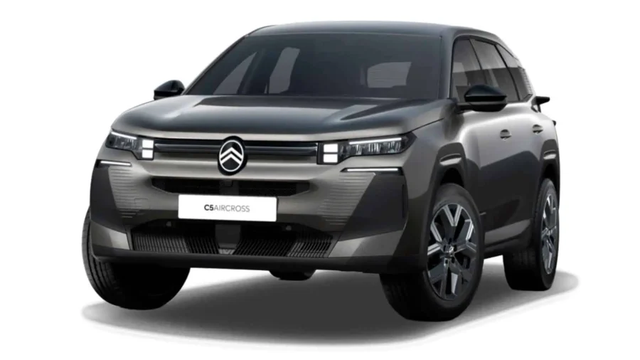 Renting Citroën C5 AircrossHybrid Auto. YOU Gris Platino Sin Entrada