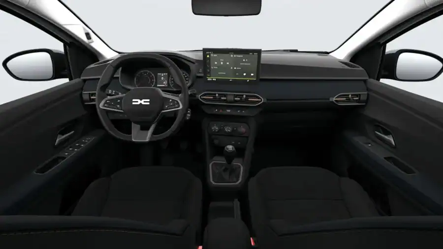 Renting Dacia Sandero StepwayExpression Go 88kW ECO-G Blanco Glaciar Sin Entrada
