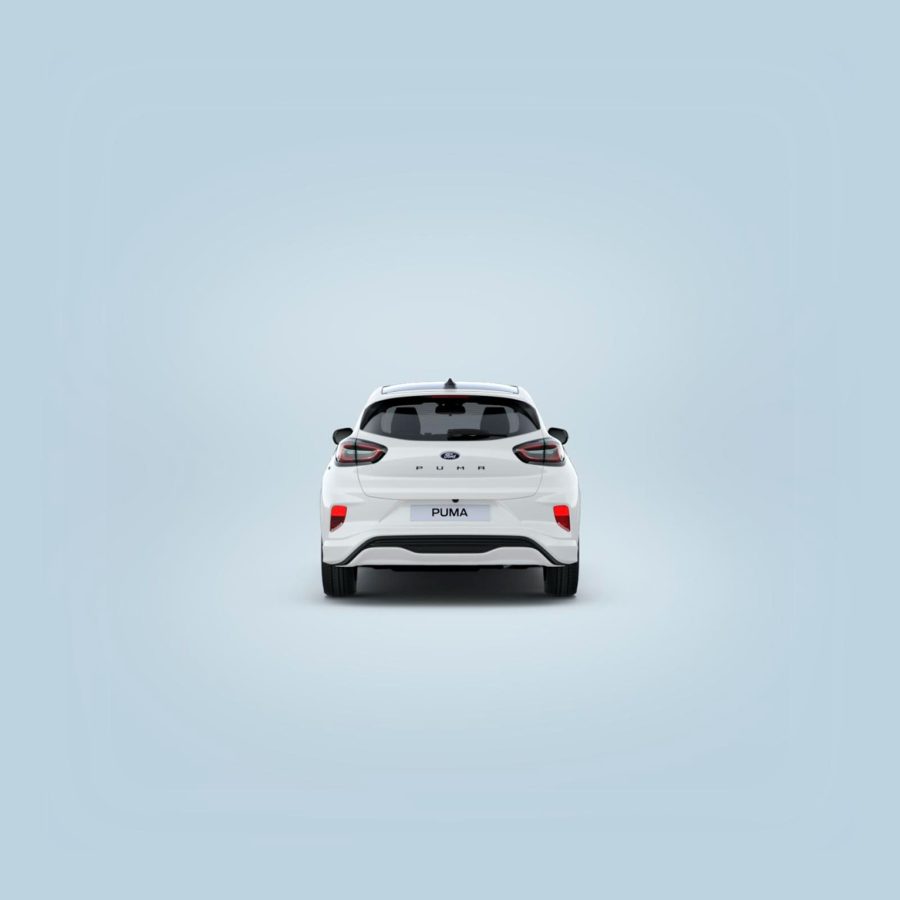 Renting Ford Puma1.0 EcoBoost MHEV ST-Line Blanco, Gris Cactus Sin Entrada
